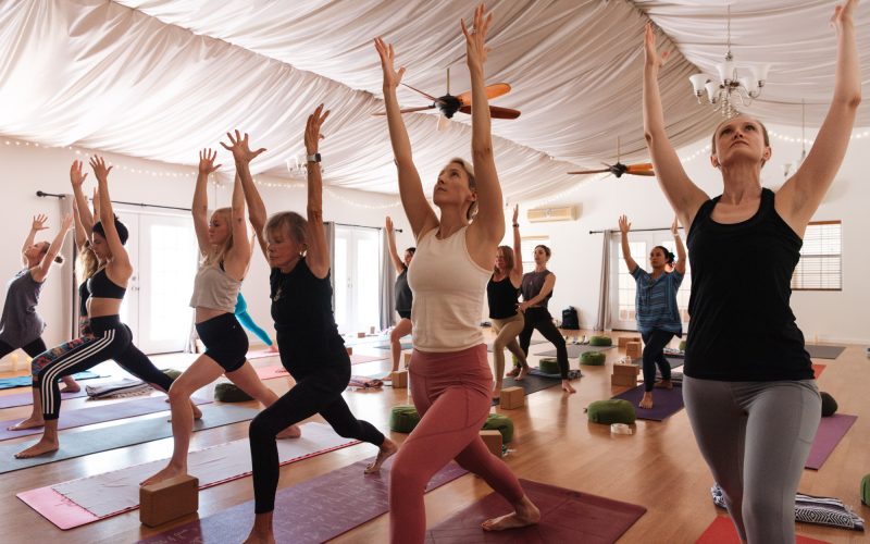 Yoga Retreat in Lotus Ranch Yoga Studio